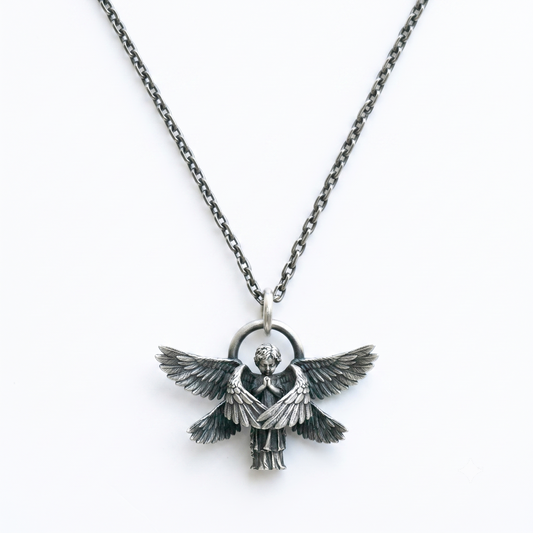 "Praying Angel" chain + pendant