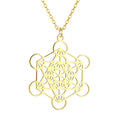 "Cubo de Matratron" chain + pendant