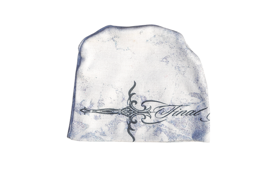 White Final Judgement Beanie